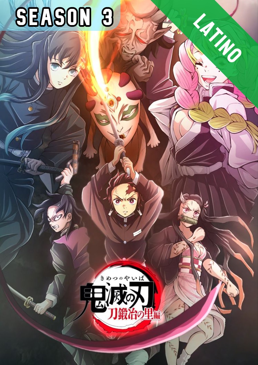 kimetsu no yaiba temporada 2 ya esta en español latino https